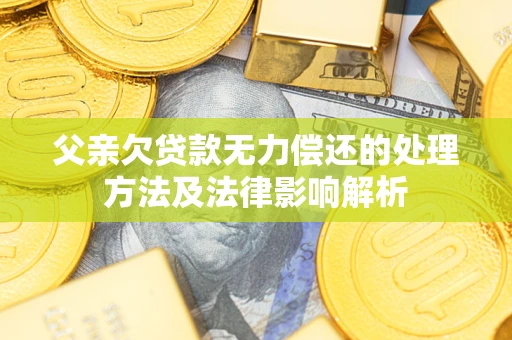 北京父亲欠贷款无力偿还的处理方法及法律影响解析