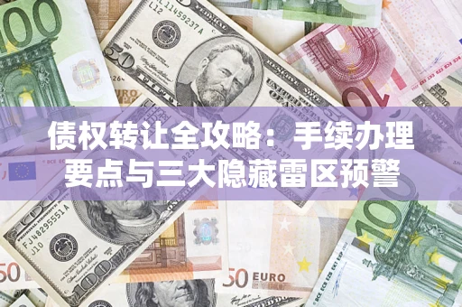 北京债权转让全攻略：手续办理要点与三大隐藏雷区预警
